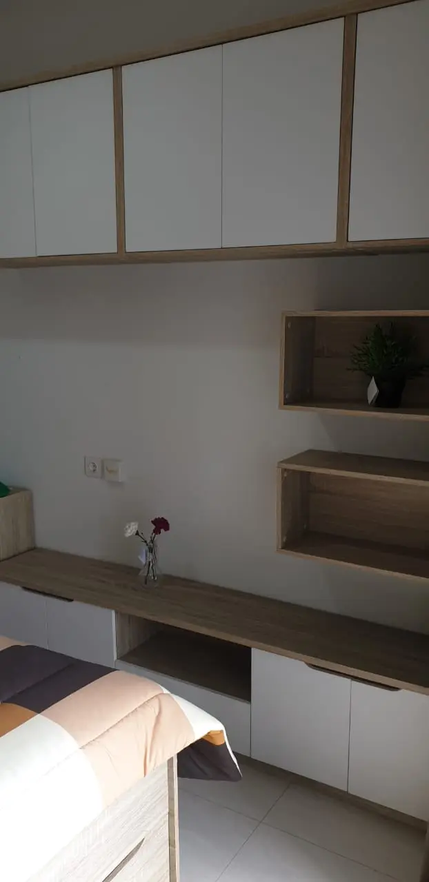 Foto Properti Di jual apartemen full furnish baru